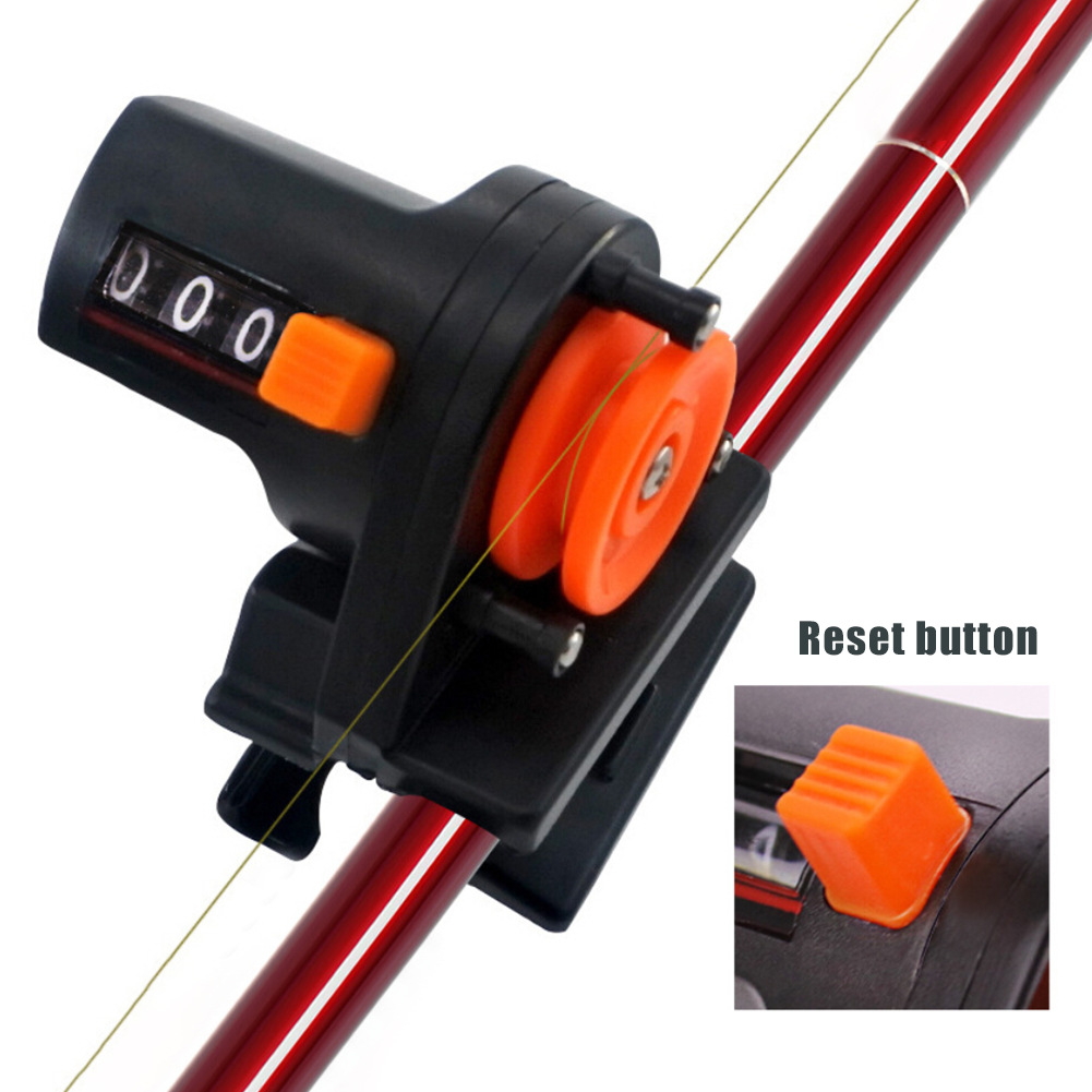 Baitcasting Reel - Alat Pengukur Kedalaman Tali Pancing Penghitung