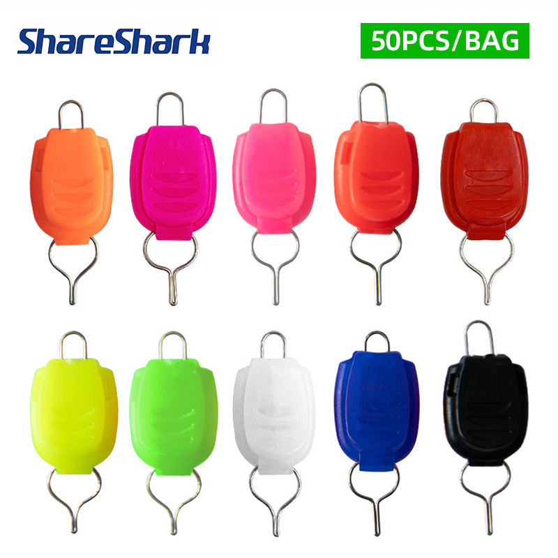 Reel Bag - ShareShark 50pcs/bag Penjepit Pengikat Tali Pancing